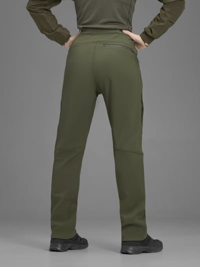 Штани карго тактичні жіночі Softshell BEZET Techwear хакі - Фото 10