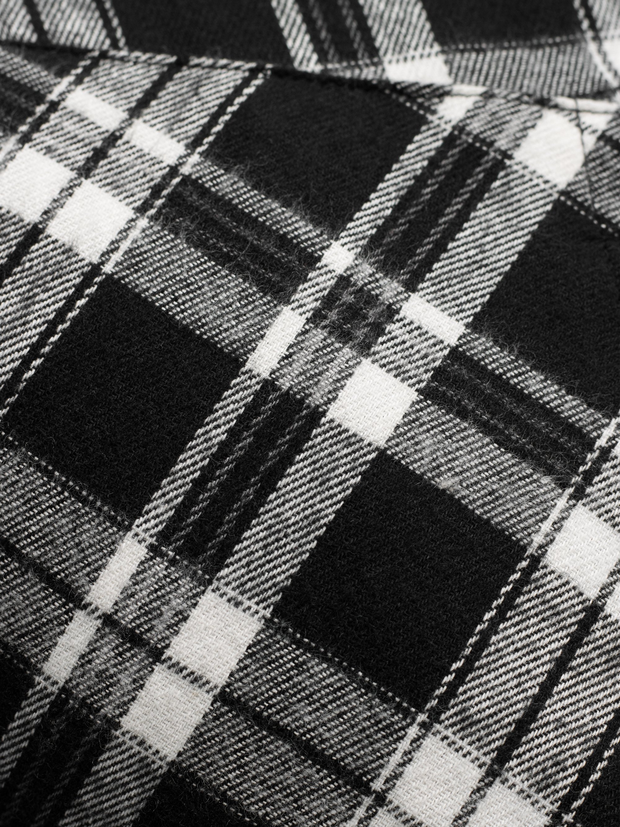 Сорочка фланелева BEZET Defender чорний/білий - Фото 22