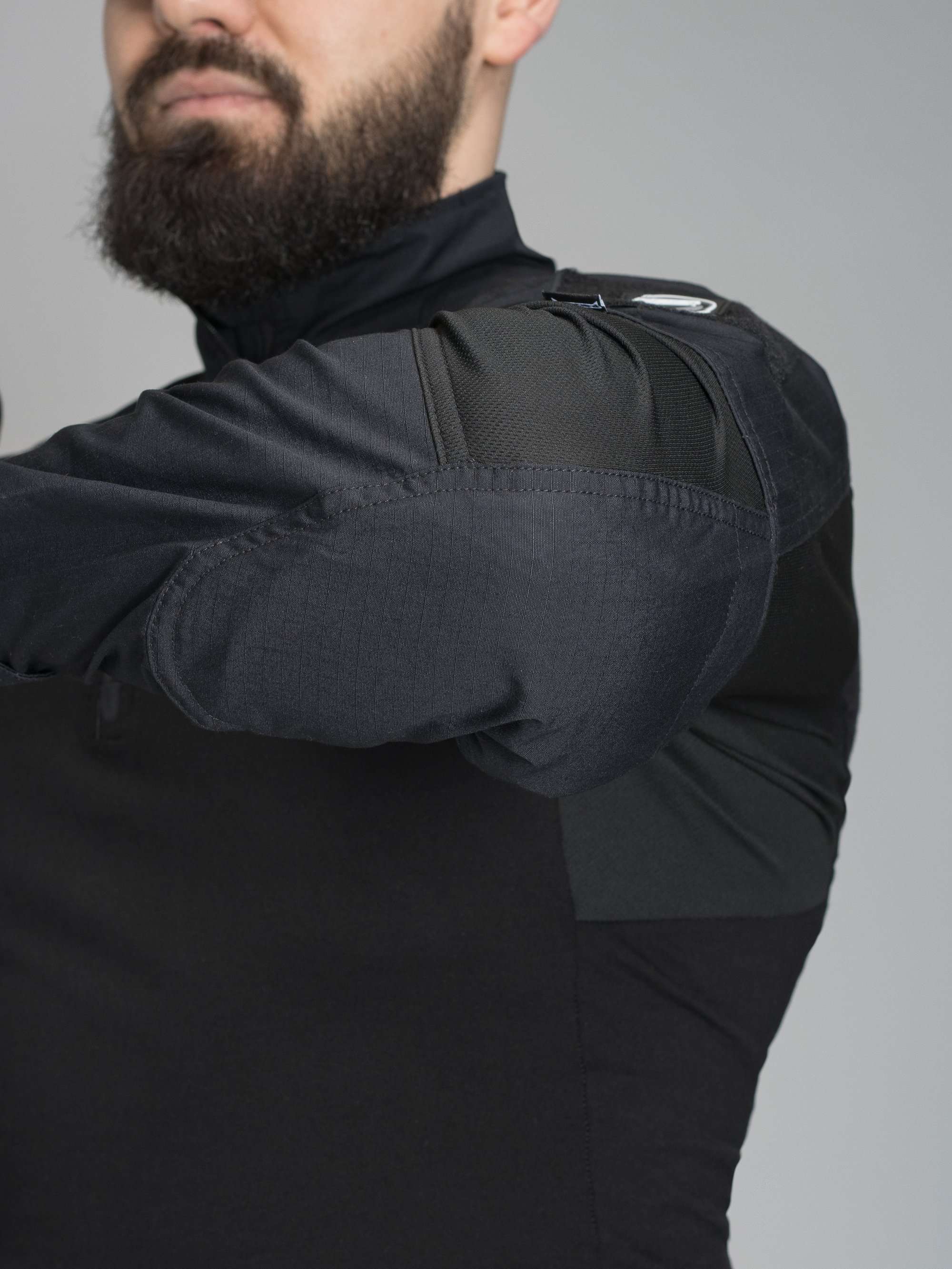 Сорочка бойова BEZET Штурм чорний - Фото 29