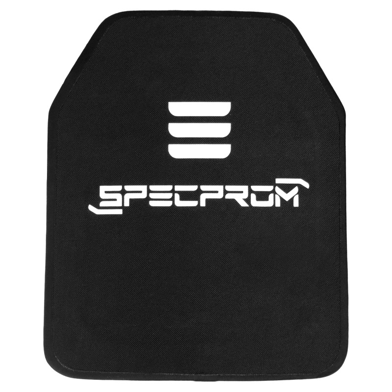 Поліетиленова бронеплита SPECPROM АР3-М UHMWPE 3-го класу 1,4 кг, 25 х 30 см Чорна