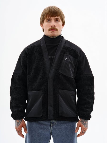 Куртка-кімоно з флісу та нейлону "Такеда", чорний TURWEAR