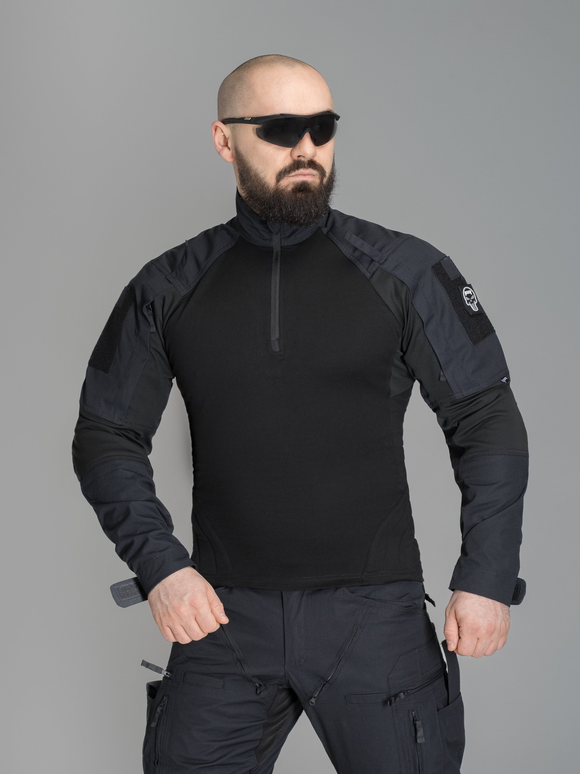 Сорочка бойова BEZET Штурм чорний - Фото 12