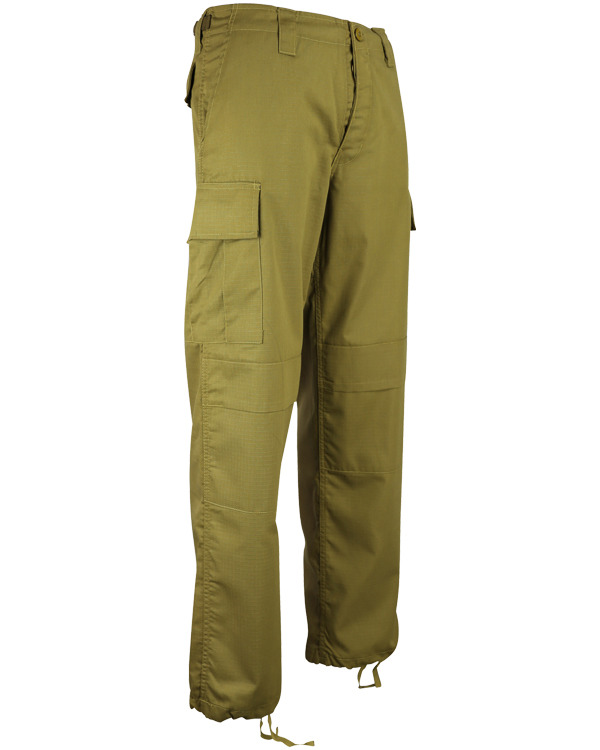 Штани тактичні KOMBAT UK M65 BDU Ripstop Trousers койот KOMBAT