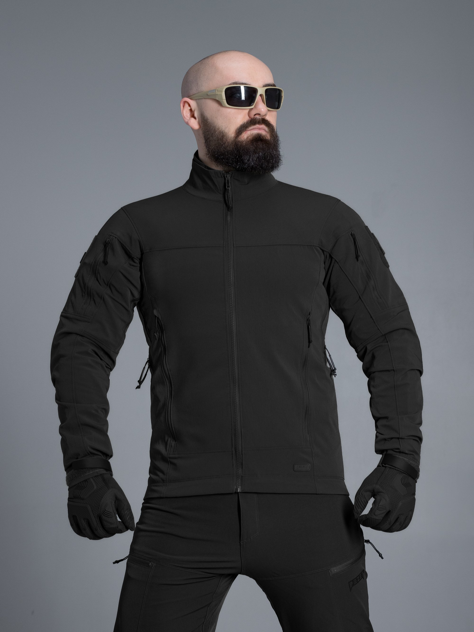 Куртка вітрівка BEZET Force чорний