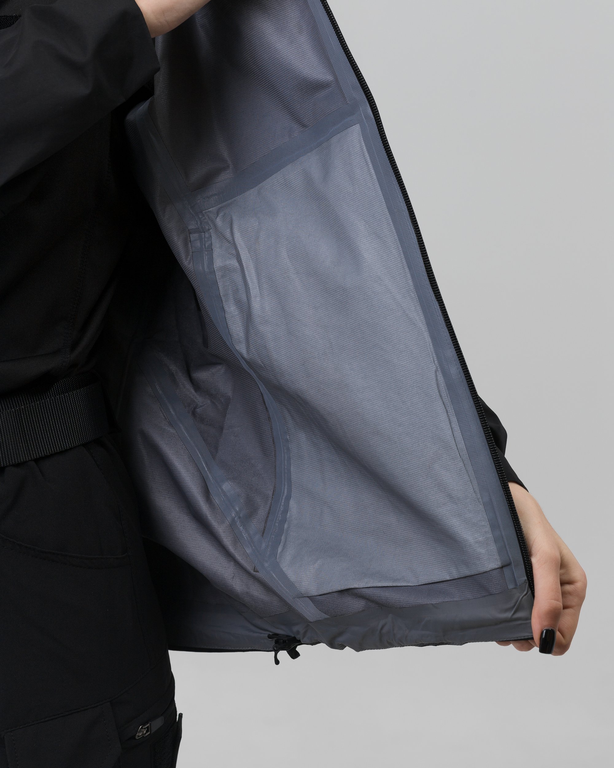 Куртка вітрівка жіноча BEZET ShieldTech чорний - Фото 11