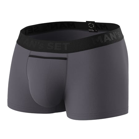 Чоловічі анатомічні боксери Anatomic Classic 1.2 Black Series, графітовий MansSet