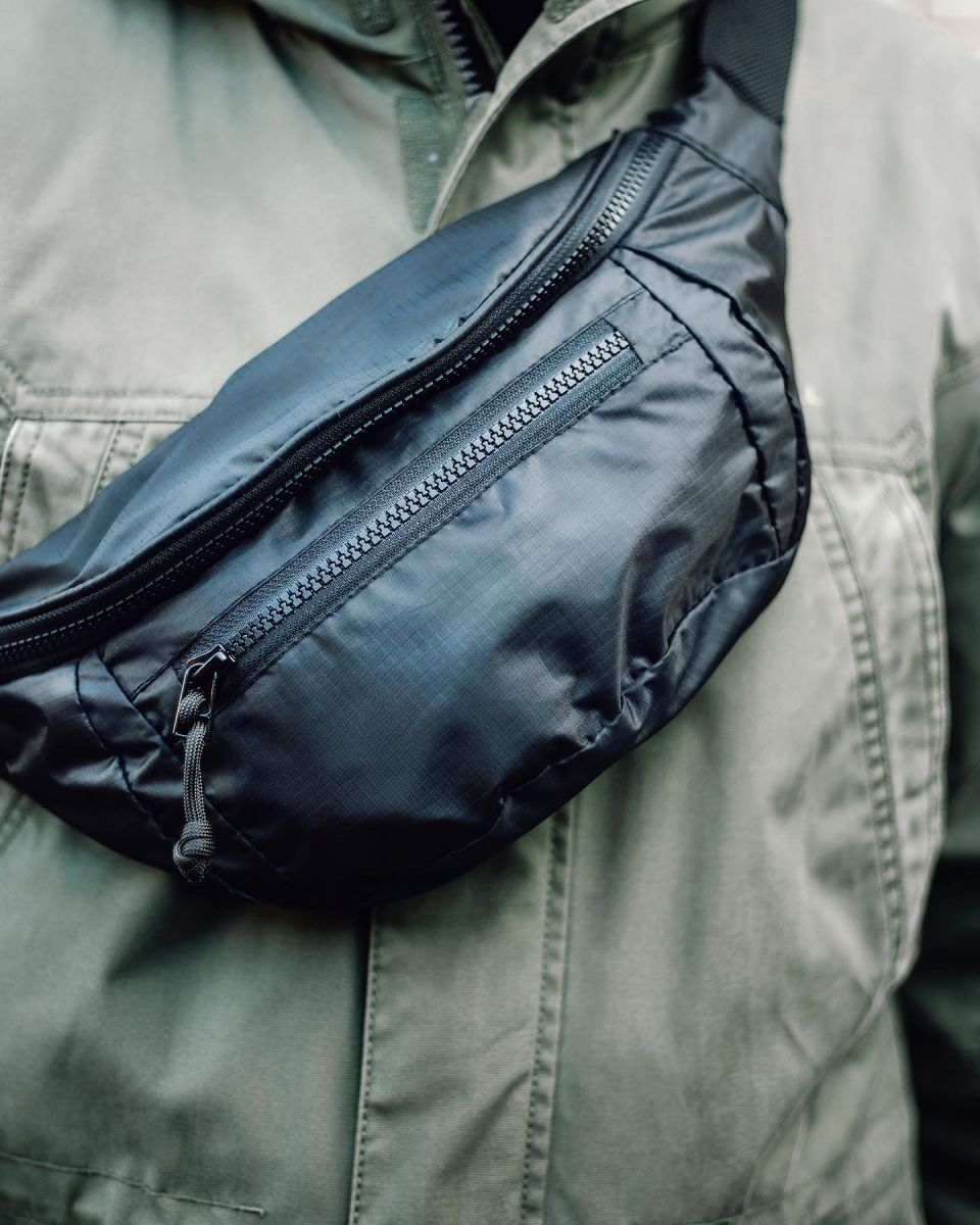 Сумка-бананка StormLite, Чорна AVGear