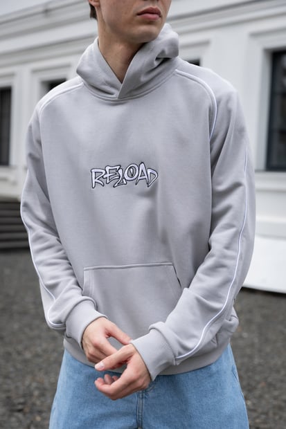 Худі Reload - Nirell, сірий