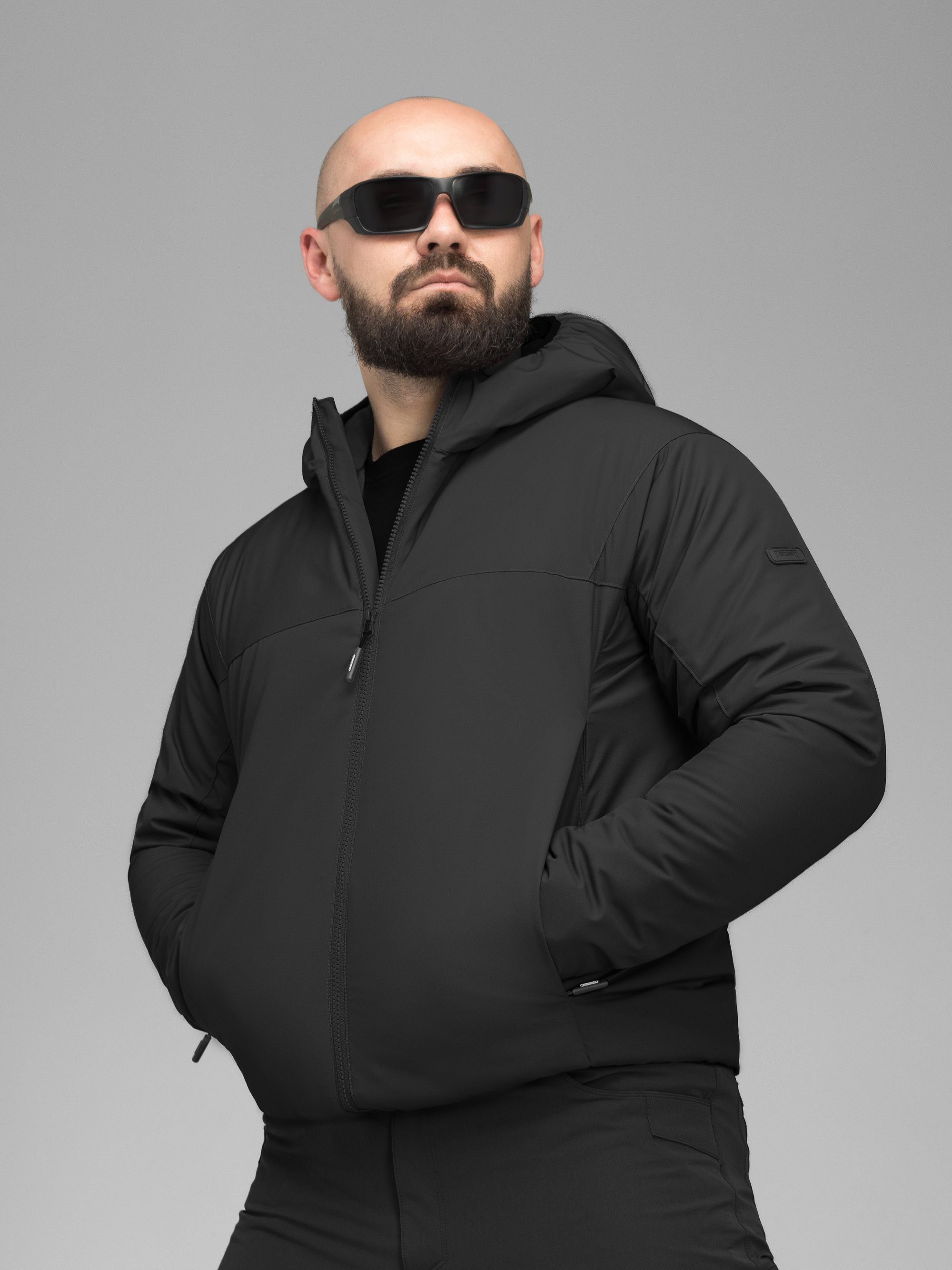 Куртка тактична BEZET Снайпер чорний - Фото 5