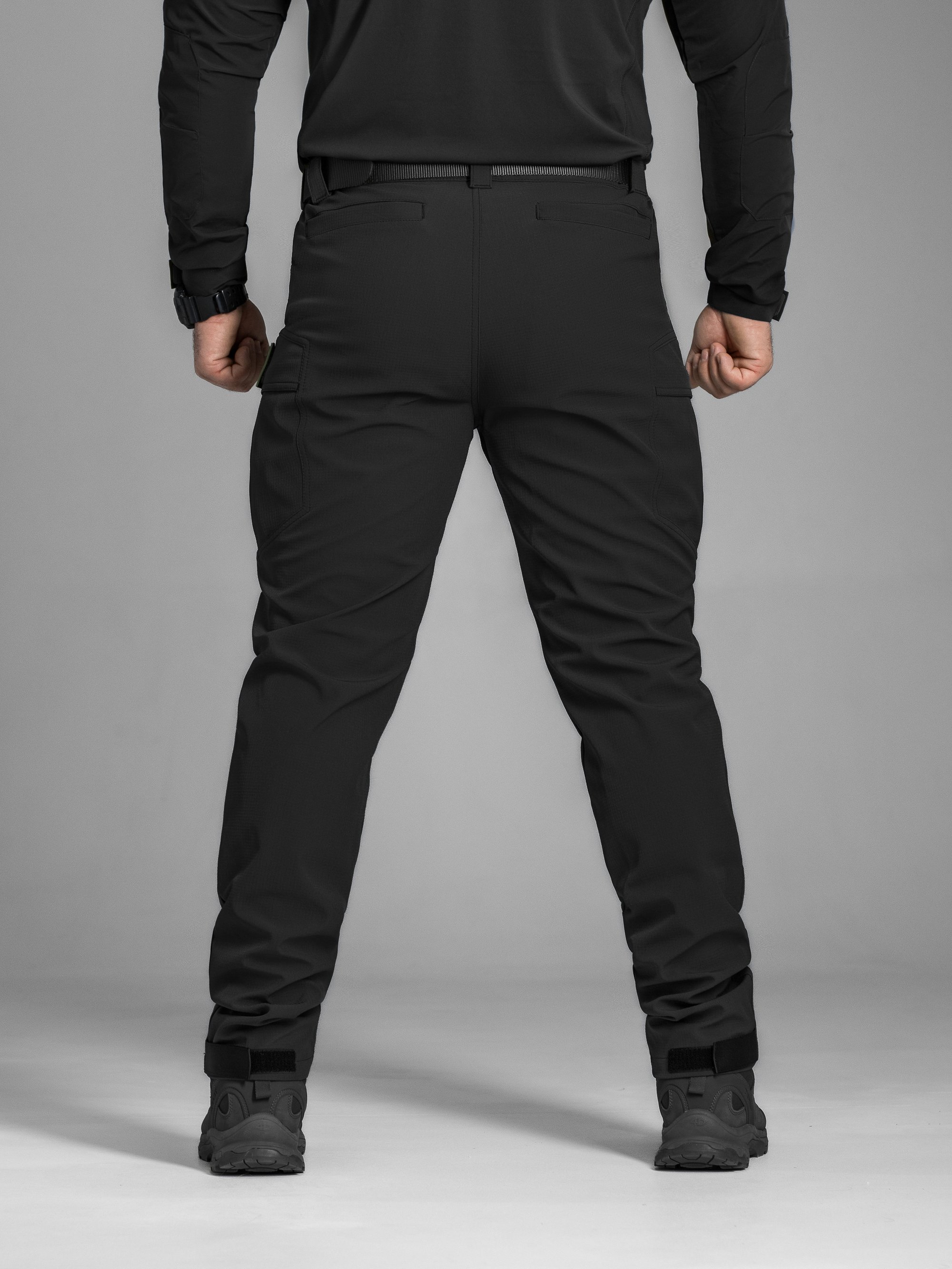 Штани карго тактичні BEZET Капелан чорний - Фото 14