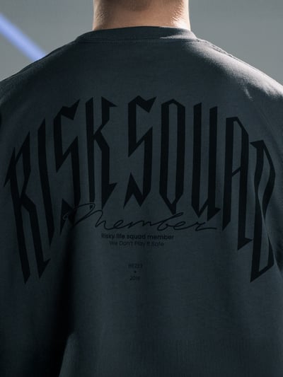 Футболка BEZET RISK SQUAD темний сірий - Фото 5