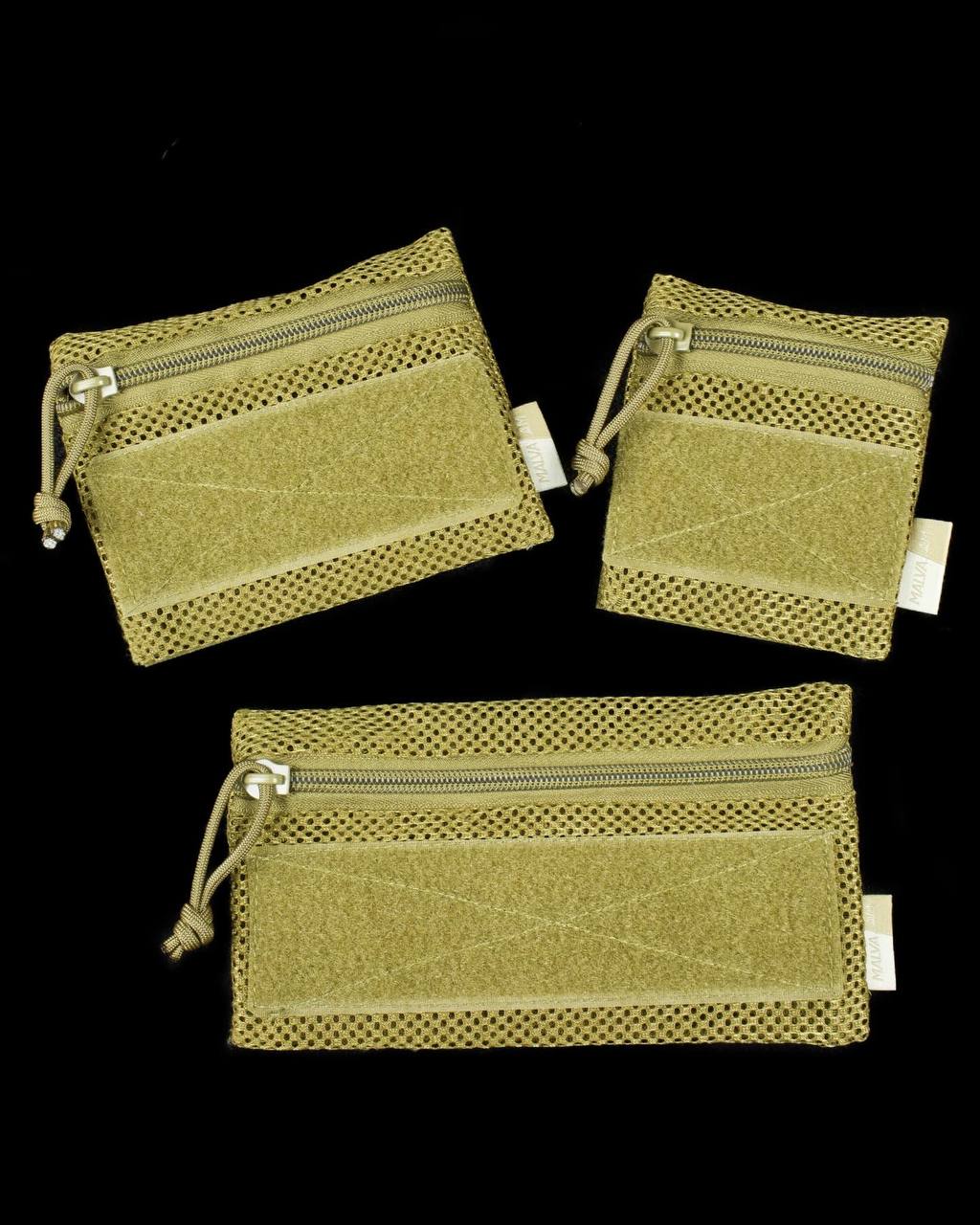 Комплект міні органайзерів на велкро 3шт MALVA AMMUNITION UKRAINE