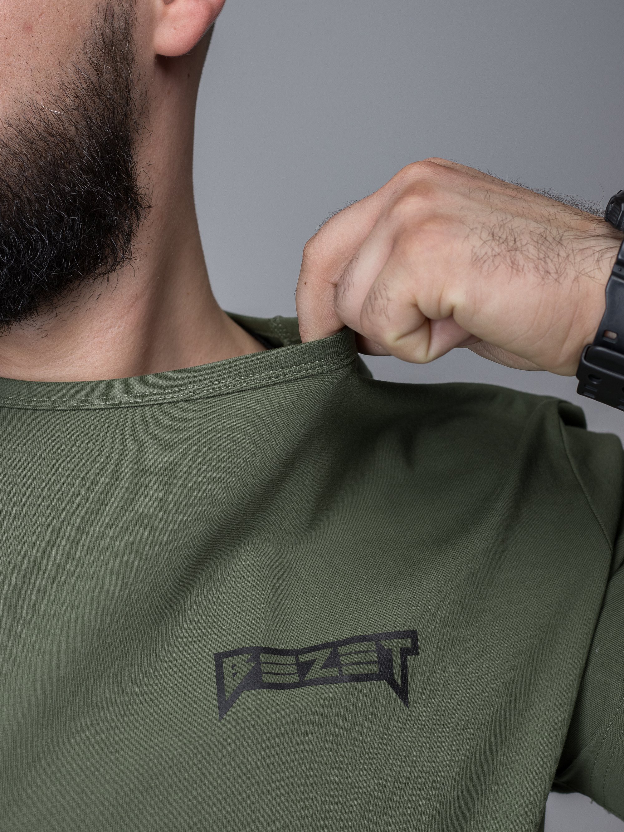 Футболка BEZET Bomb хакі - Фото 4