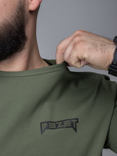 Футболка BEZET Bomb хакі - Фото 4