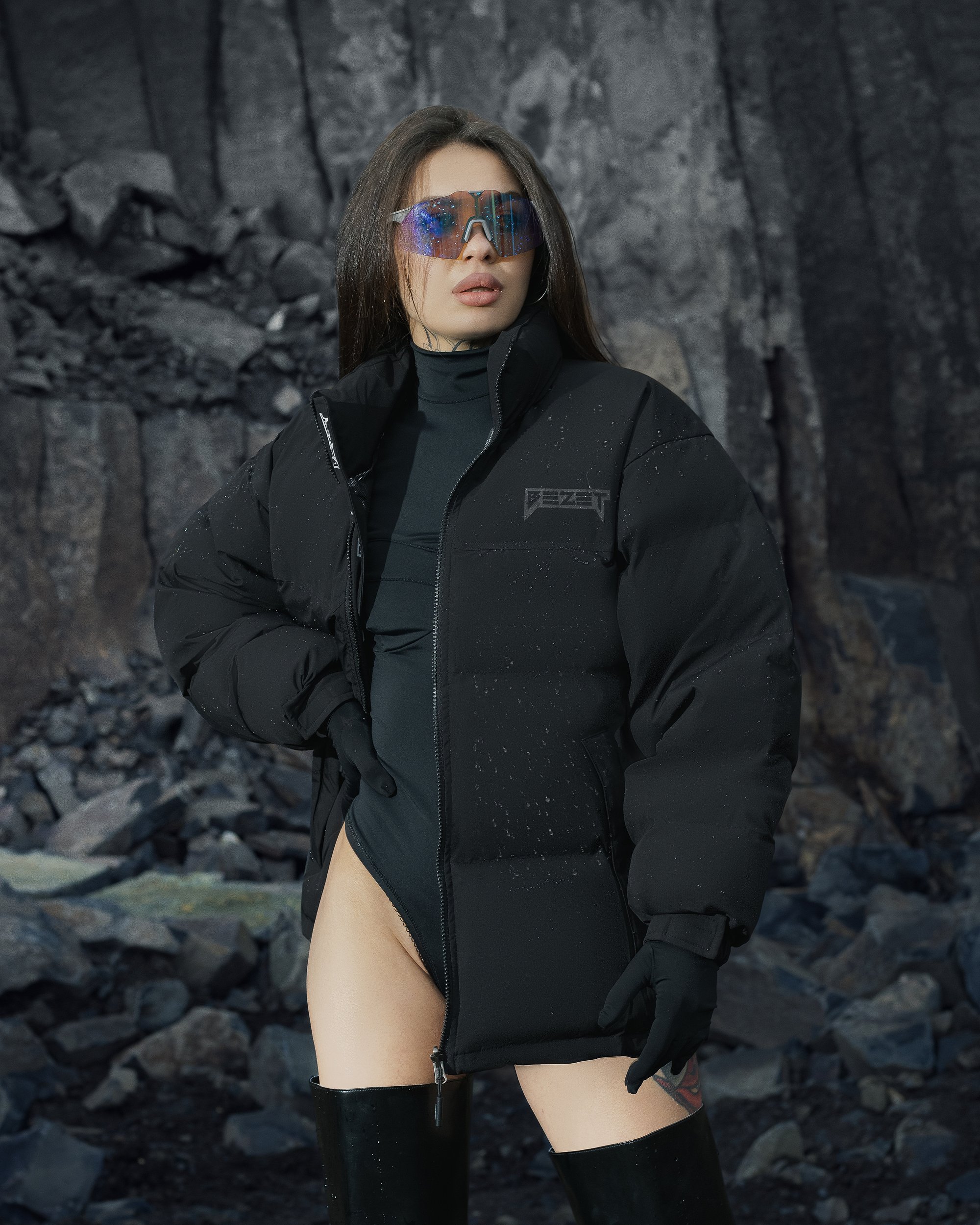 Куртка зимова жіноча BEZET Nord чорний - Фото 2