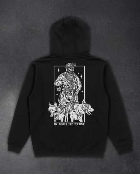 Худі на флісі / без флісу "In Dogs We Trust" We feel