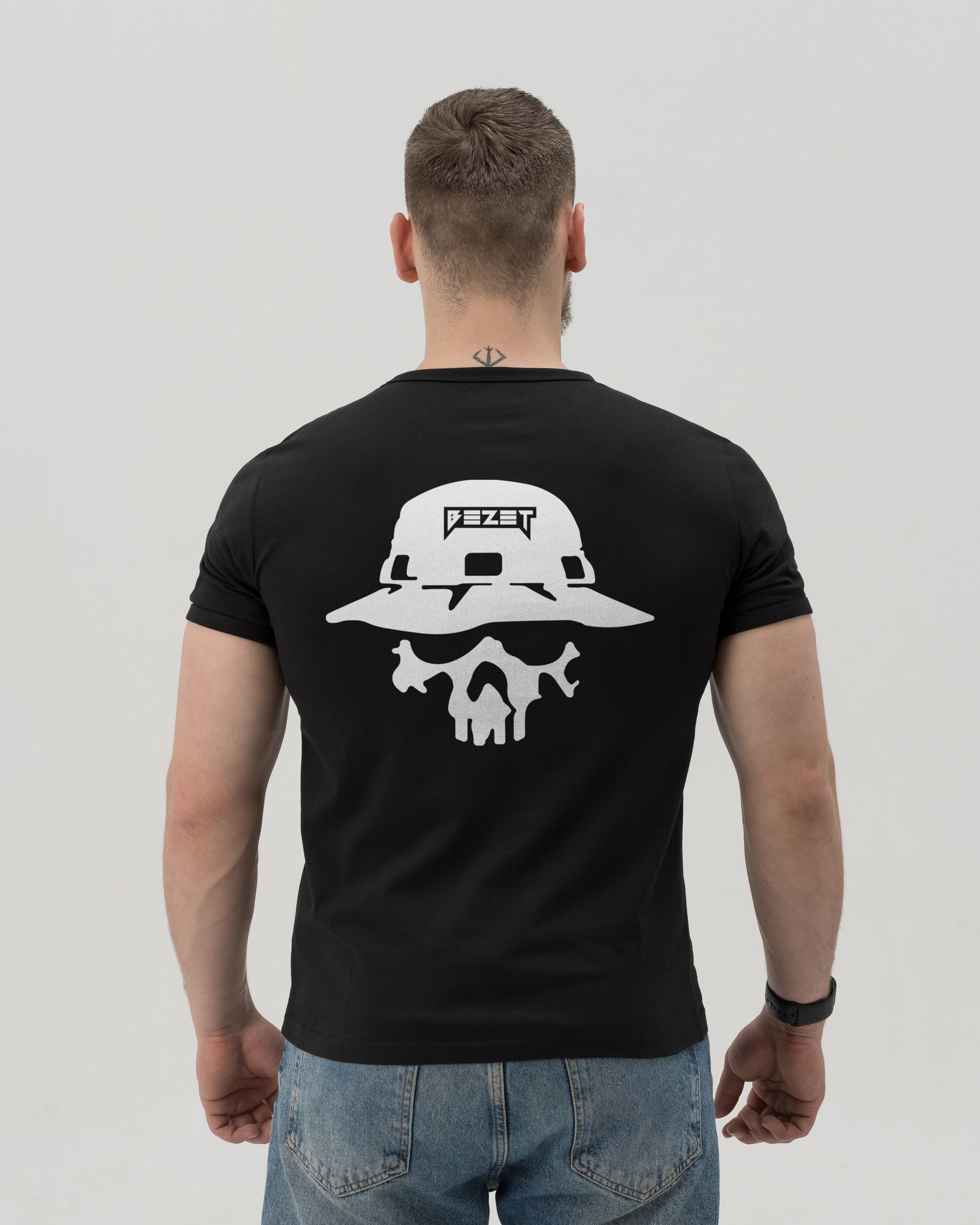 Футболка BEZET Skull чорний