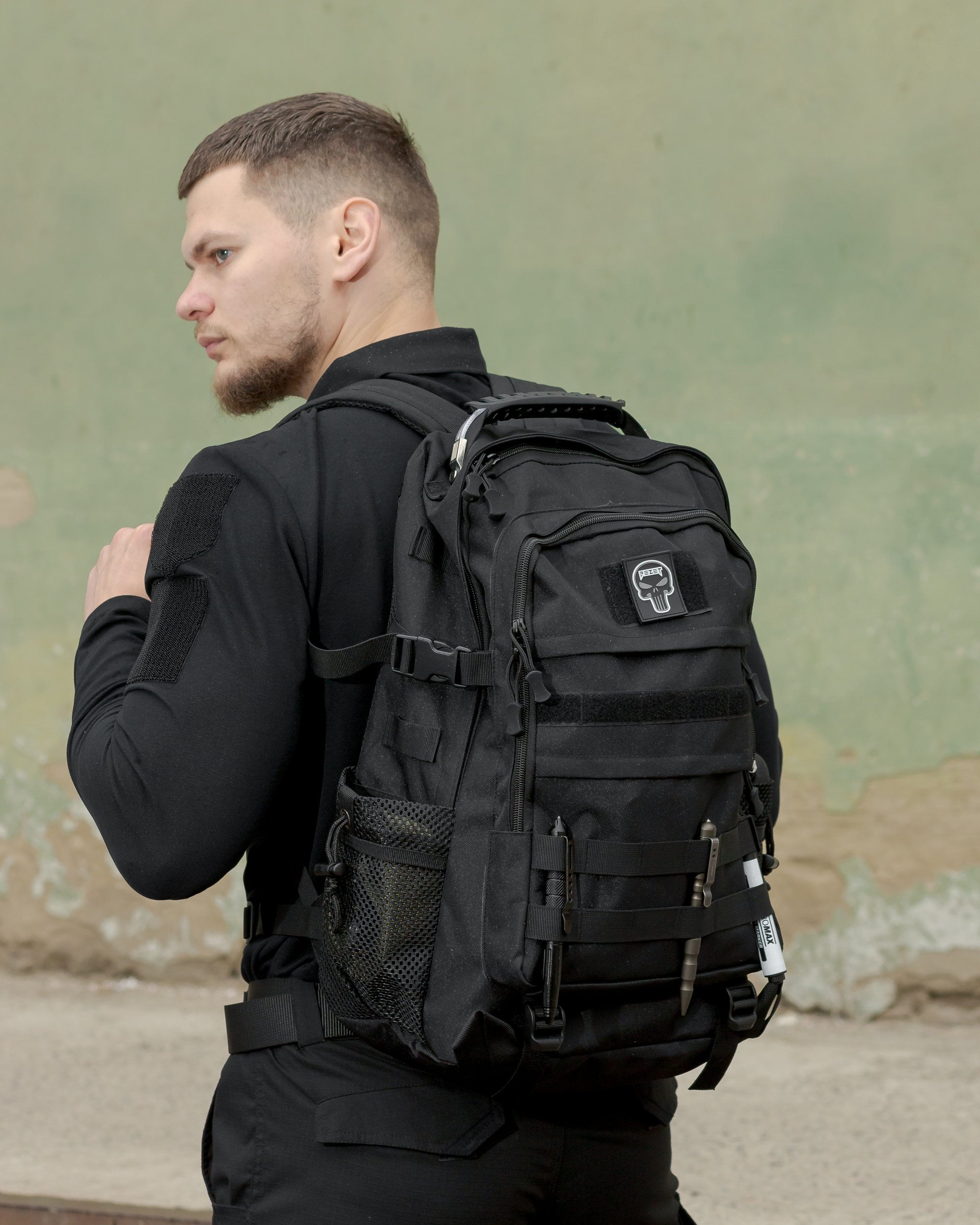 Рюкзак тактичний BEZET Commando чорний
