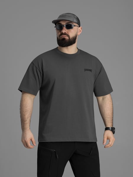 Футболка BEZET Base One темный серый