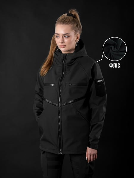 Жіноча куртка BEZET Omega чорний