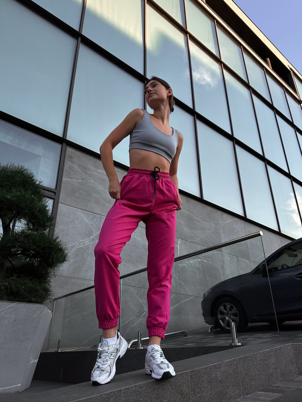 Штани жіночі Reload - Lina, малиновий