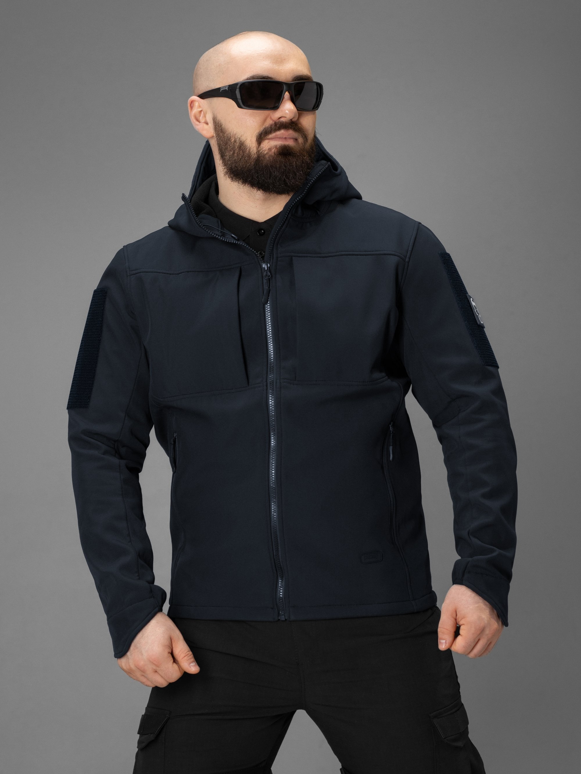 Куртка Softshell BEZET Falcon синій - Фото 3