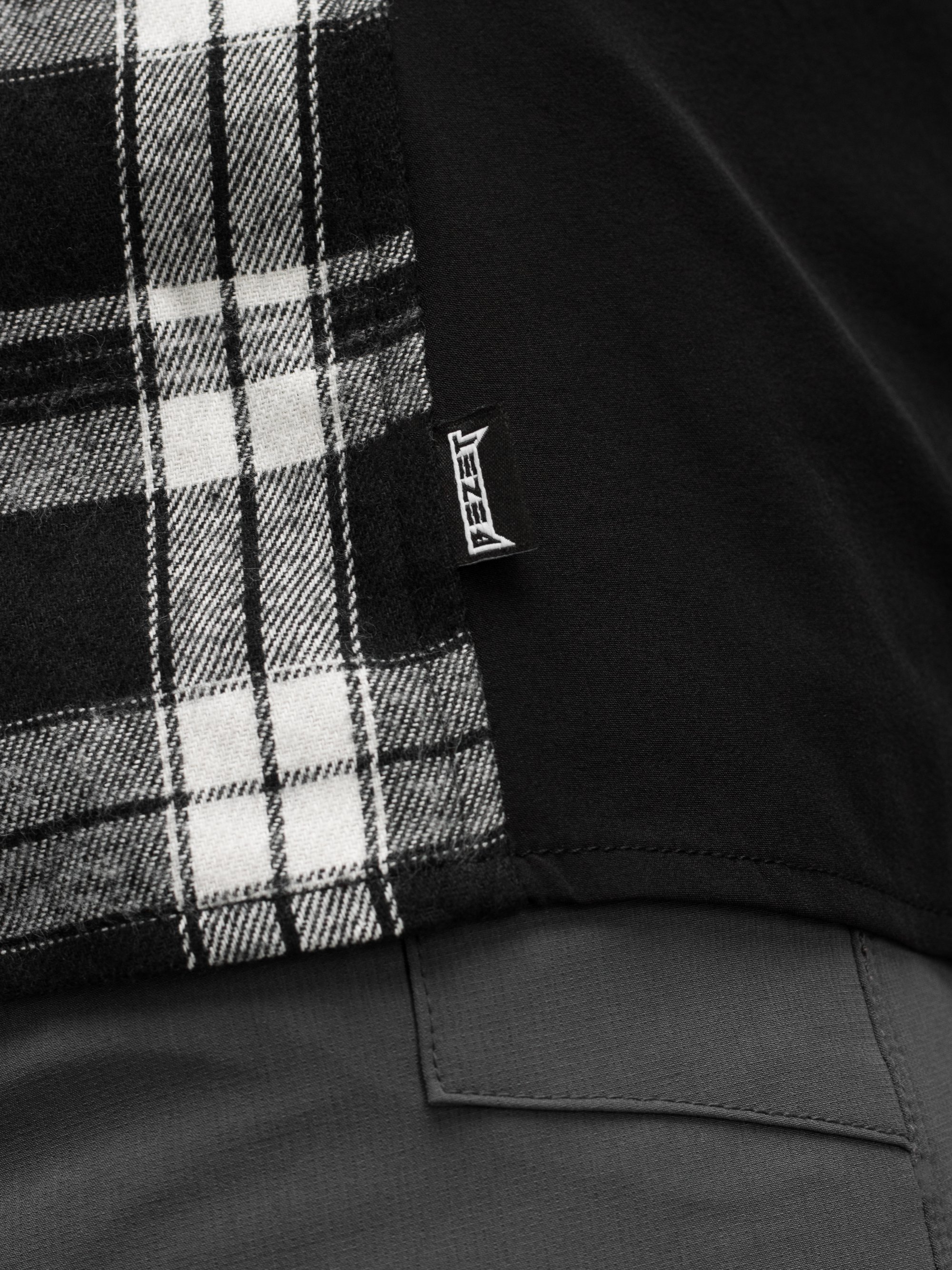 Сорочка фланелева BEZET Defender чорний/білий - Фото 25