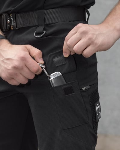 Шорти карго тактичні BEZET Байрактар чорний - Фото 12