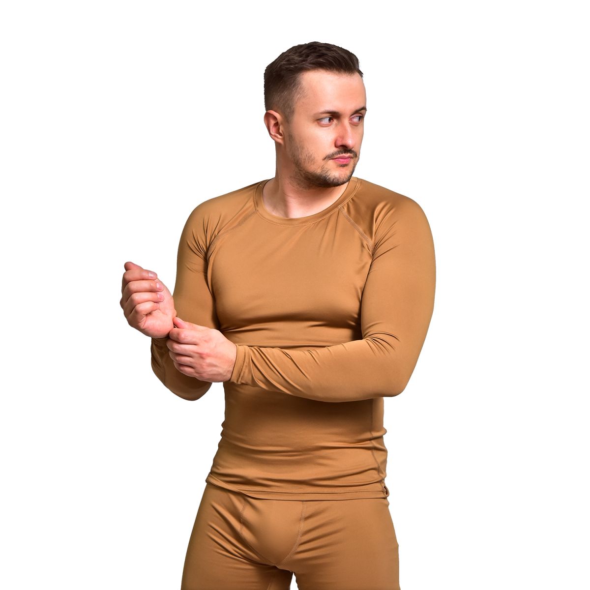 Термобілизна кофта IceFox Level 1+. Колір Койот GIG MILITARY