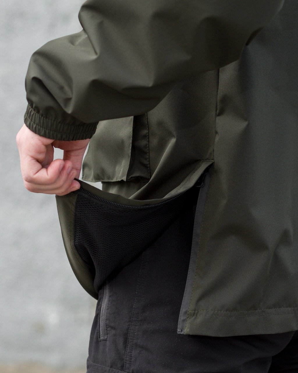 Анорак BEZET Паркур хакі - Фото 11
