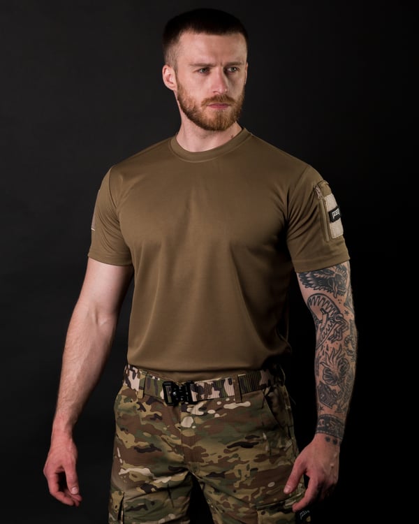 Футболка тактична бойова BEZET x Sword хакі