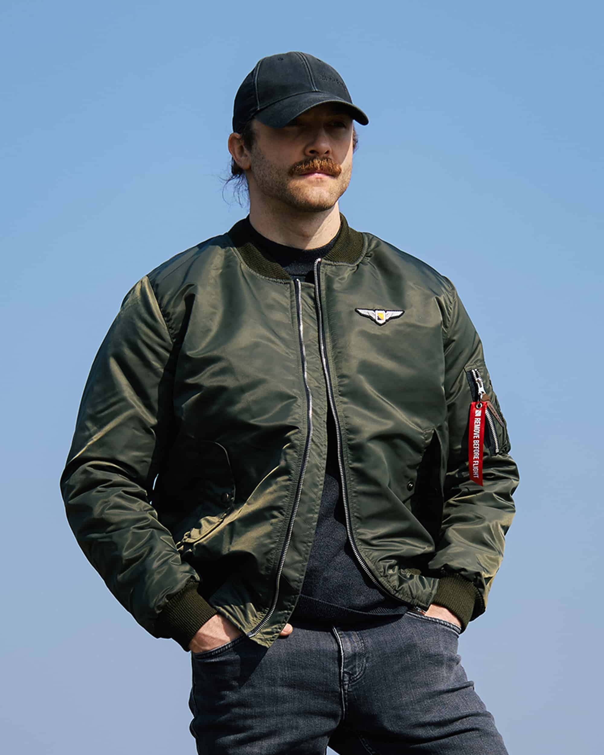 Бомбер MA-1 хакі Olymp