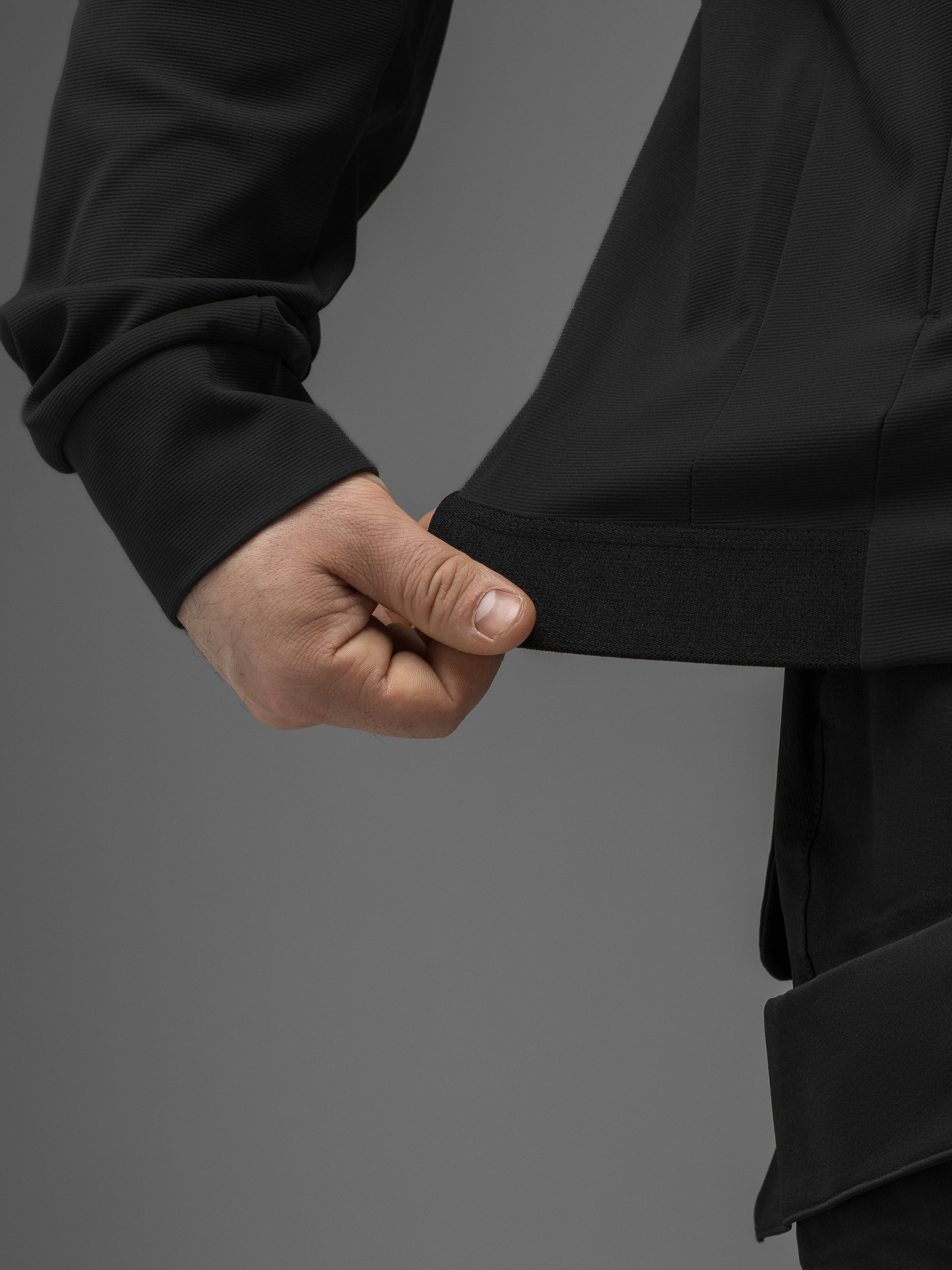 Куртка вітрівка BEZET Apex чорний - Фото 17