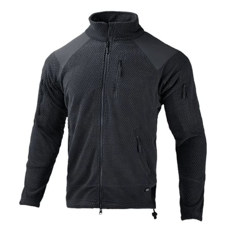 Кофта тактическая флисовая Han-Wild Grid Fleece. Черный (00000007972) СПЕЦПРОМ КР