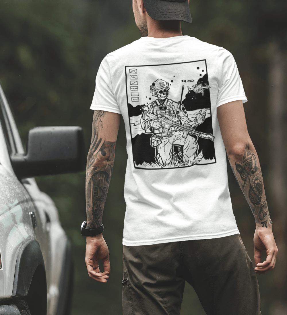 Футболка Warrior 03 біла We feel