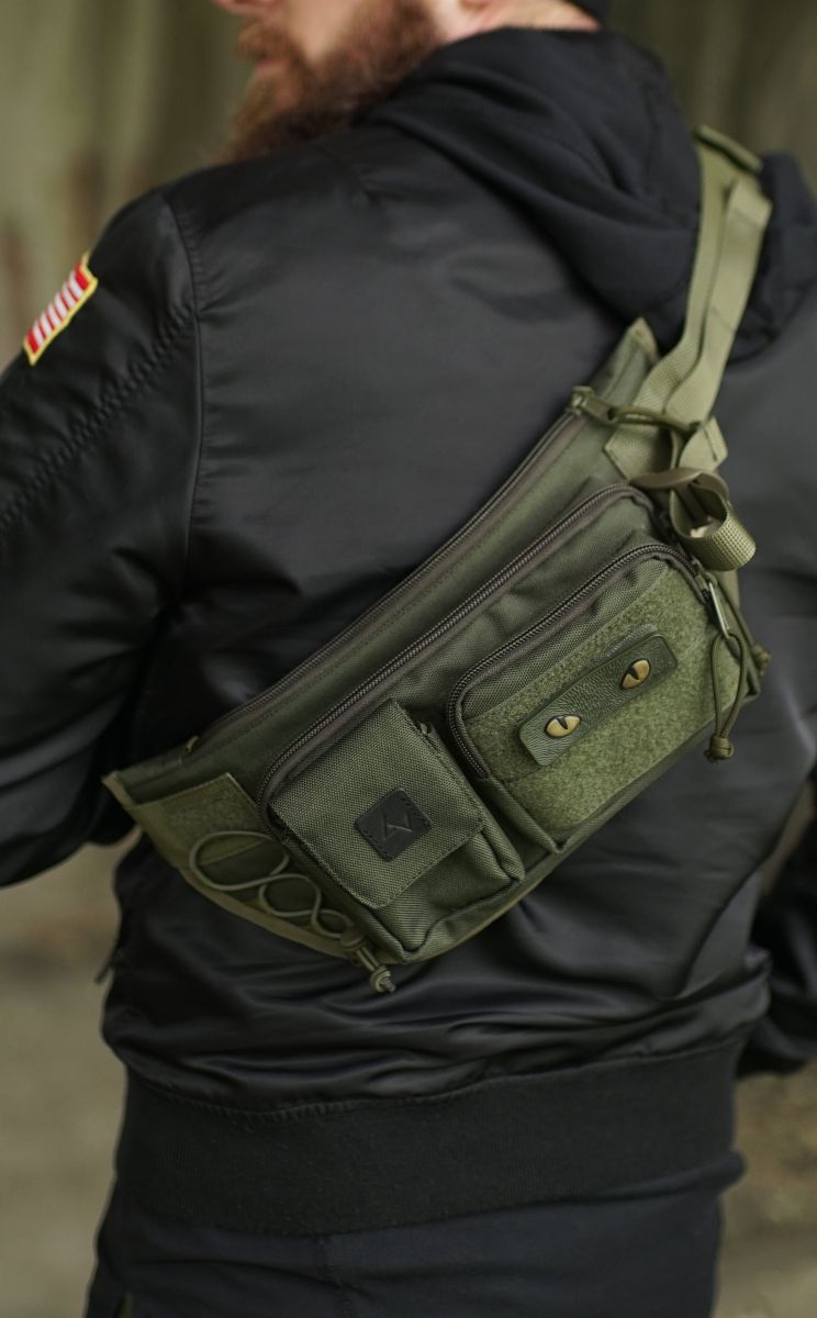 Сумка-бананка Rout, Олива AVGear