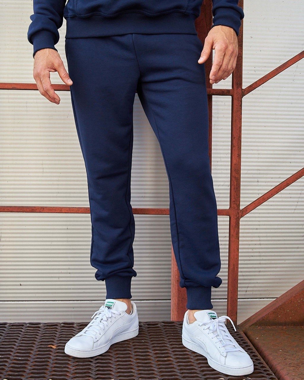 Спортивні штани джогери сині Olymp