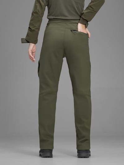 Штани карго тактичні жіночі Softshell BEZET Techwear хакі - Фото 9