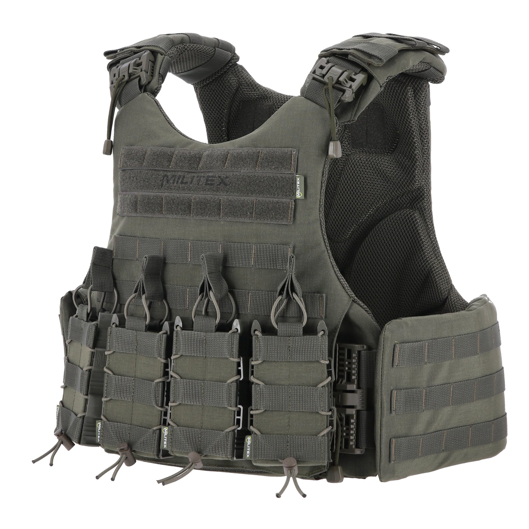 Бронежилет Modular X-1 Kiborg Хаки (без подсумков) KIBORG