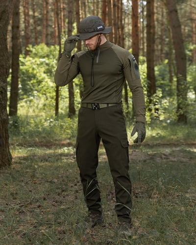 Сорочка тактична BEZET Combat хакі - Фото 5