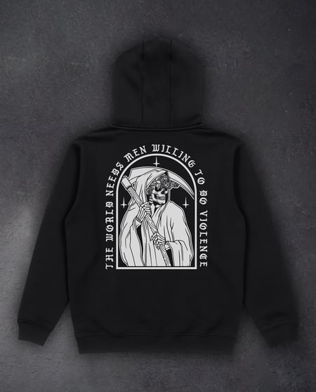 Худі на флісі / без флісу "Reaper Man" We feel