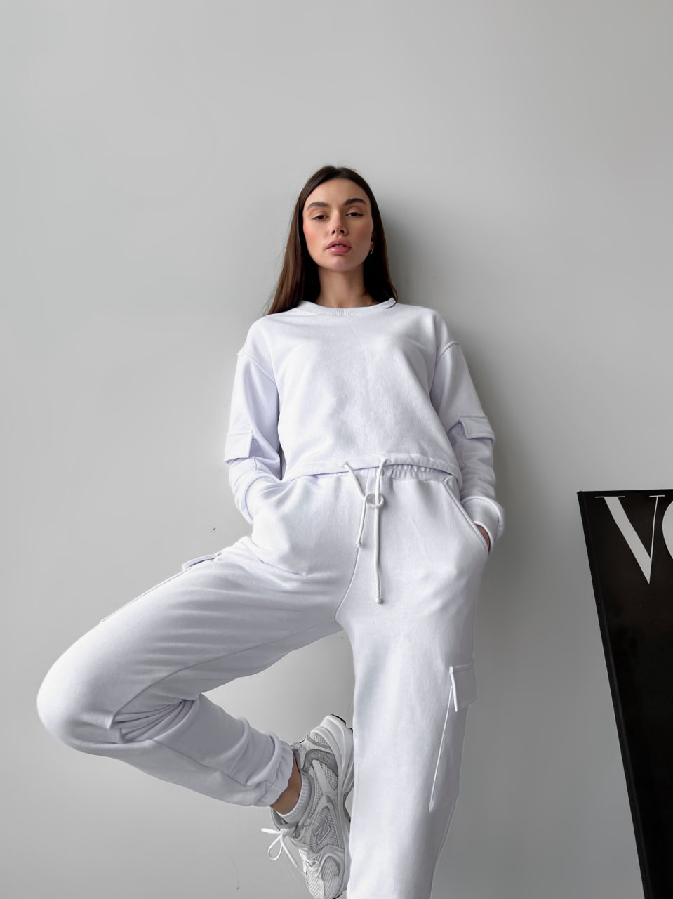 Жіночий спортивний костюм House Reload білий