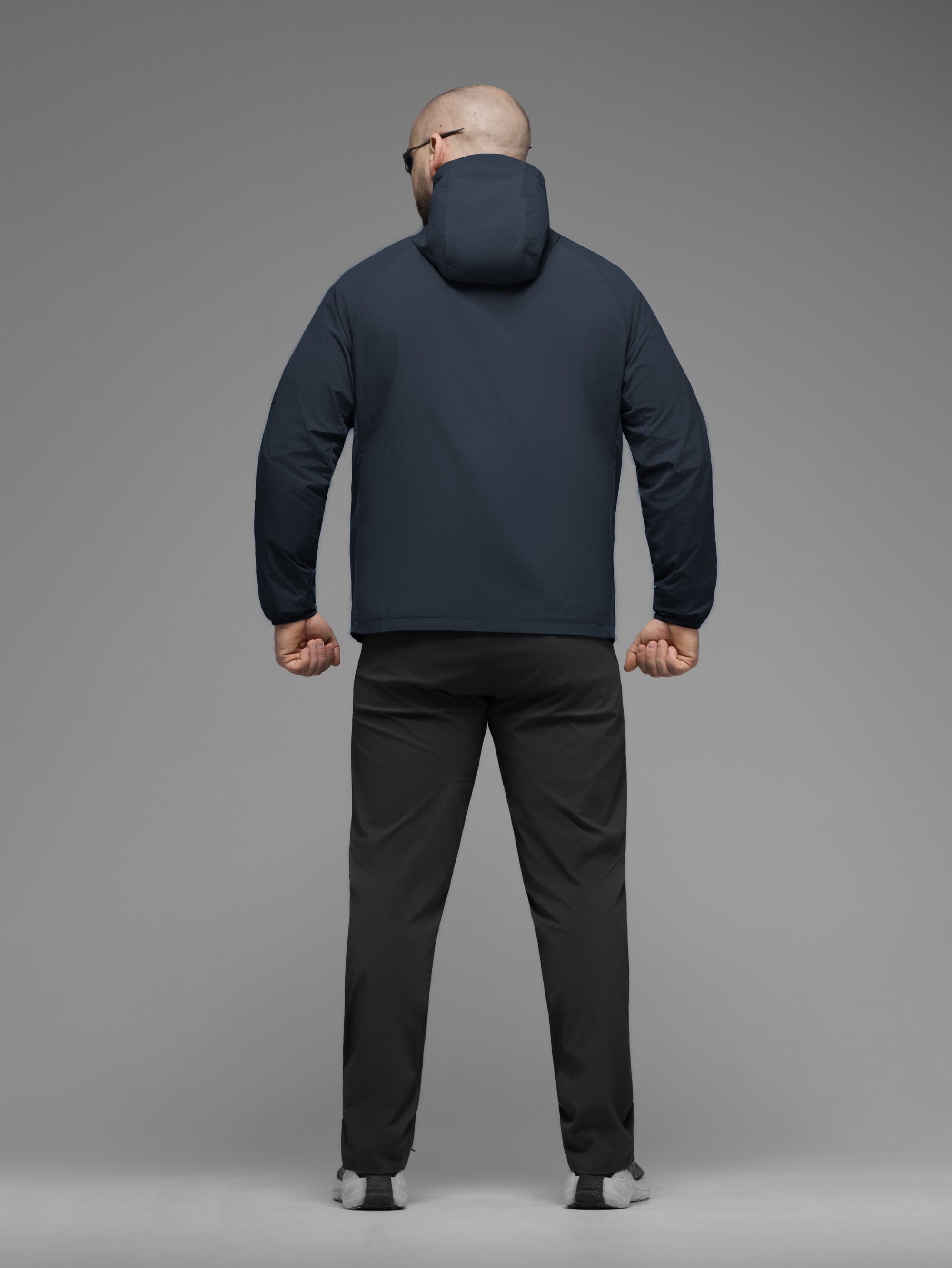 Куртка вітрівка BEZET Solguard UV 100 синій - Фото 37