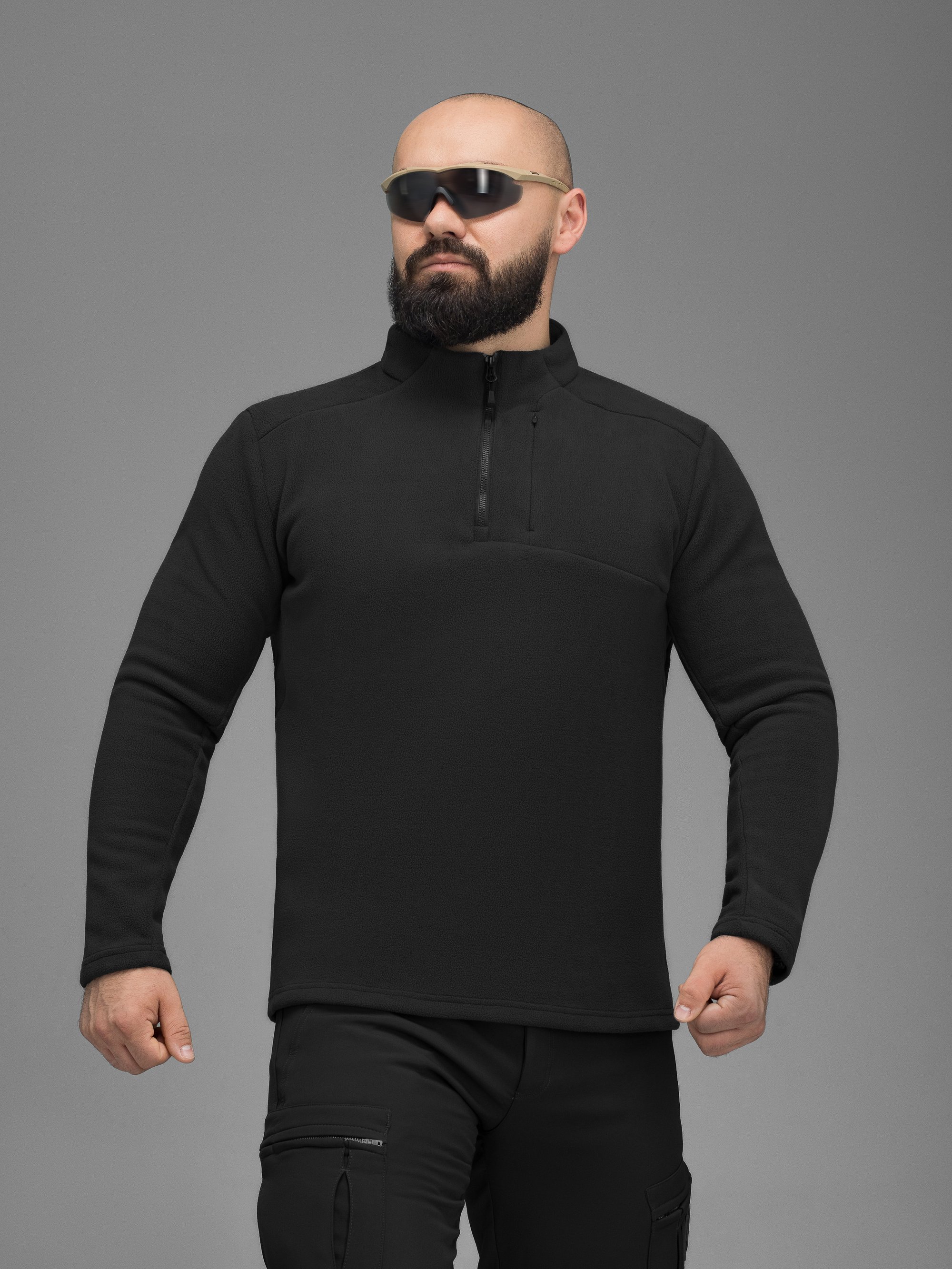 Кофта флісова BEZET Frostline чорний - Фото 2