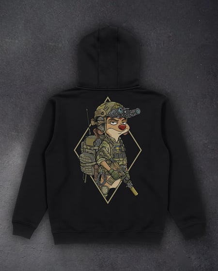 Худі на флісі / без флісу "Tactical Timon" We feel