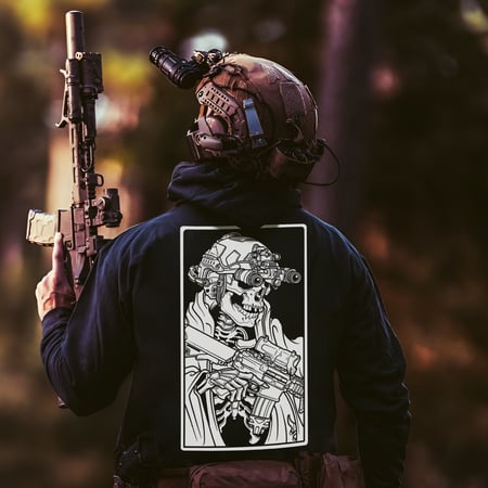 Худі утеплене Warrior 01 чорне