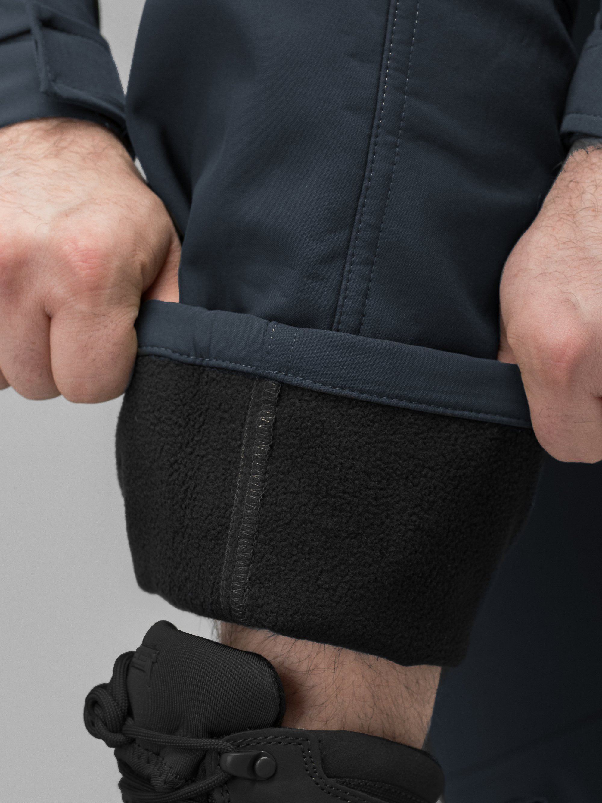 Зимові штани карго тактичні Softshell BEZET Ешелон синій - Фото 24