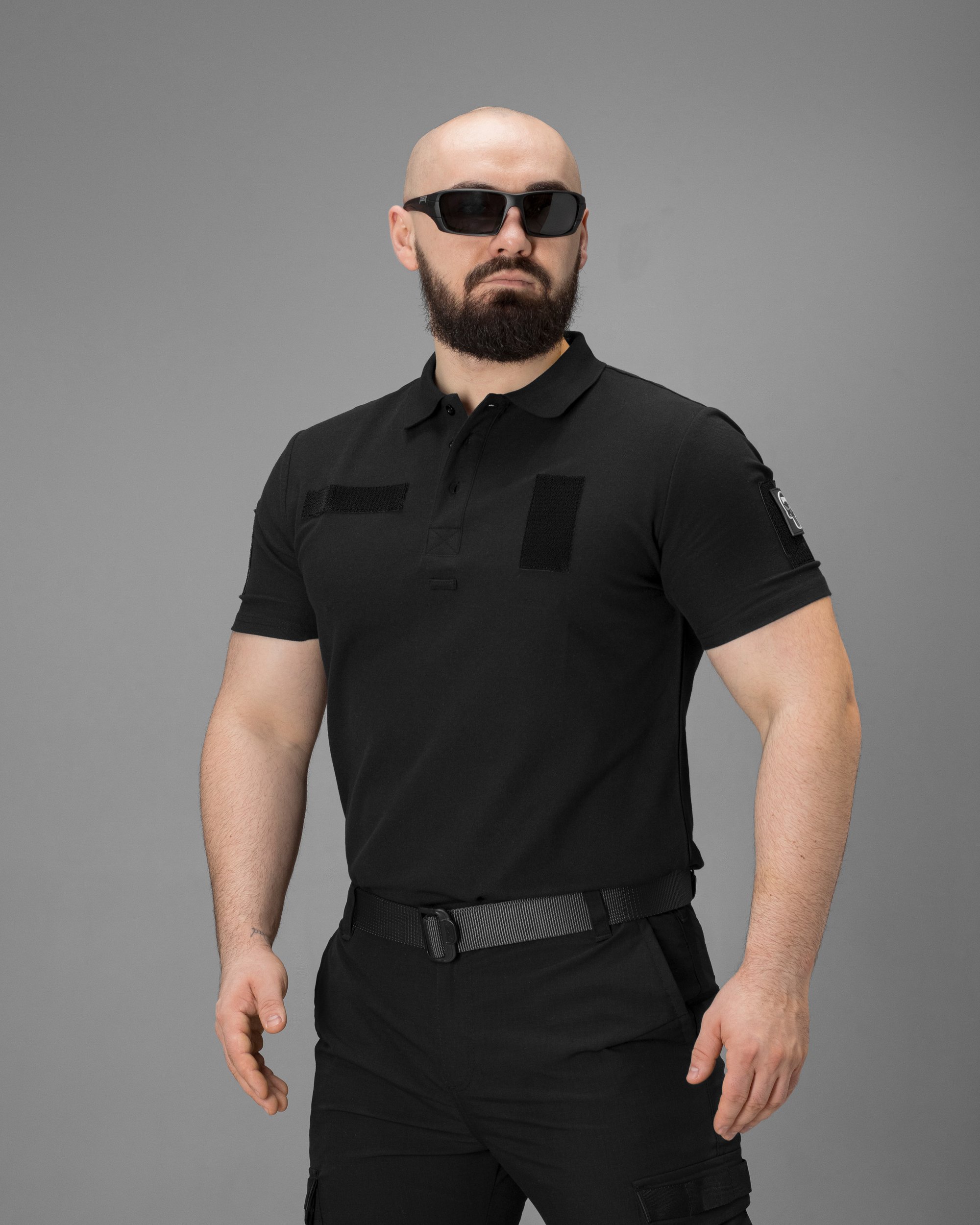 Футболка поло тактическая BEZET черный - Фото 5