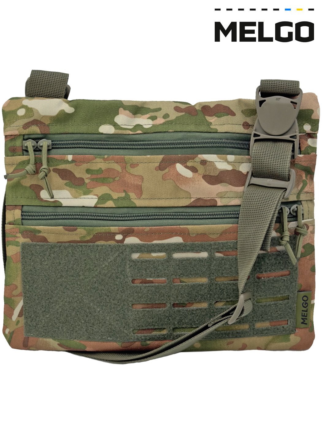 Тактична сумка через плече Мультикам Полікордура MELGO