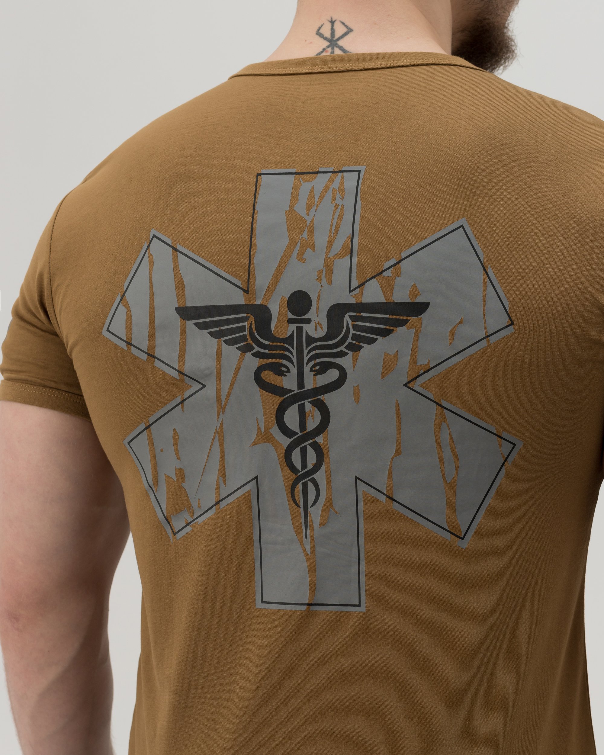 Футболка BEZET Medic койот - Фото 7